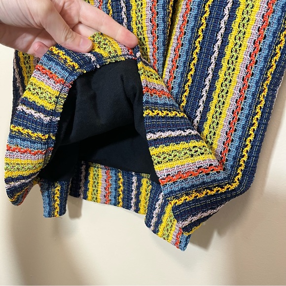 Texture & Thread by Madewell Tie Shoulder Tank Top in Rainbow Crochet - Lined - Picture 5 of 13